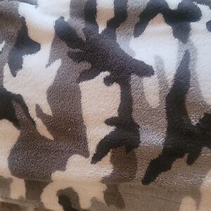 Camo boys robe soft fleece xl